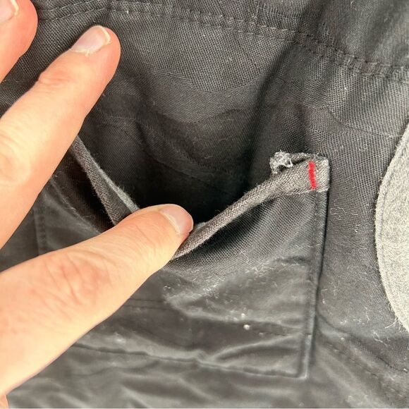 Howe No 65 Creative Workforce Utility Zip Up Black Camo Vest Medium - Picture 6 of 8